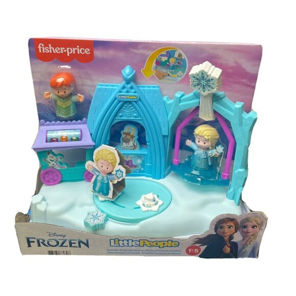 Fisher-Price Other - Little People ~Disney Frozen Arendelle Winter Wonderland Toy Set(#8830)